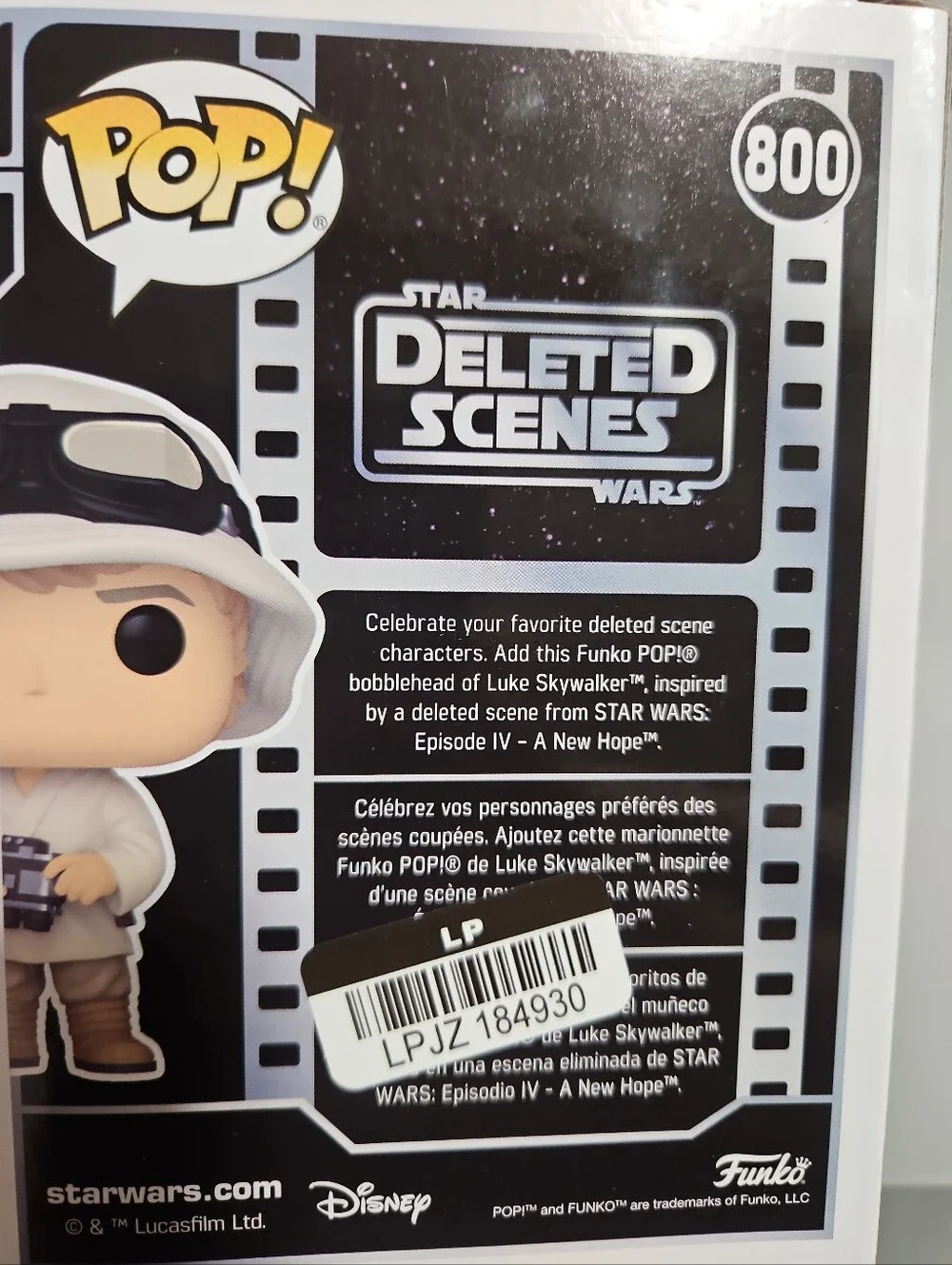 Funko Pop! Vinyl: Star Wars - Luke Skywalker (Deleted Scenes) - Target...